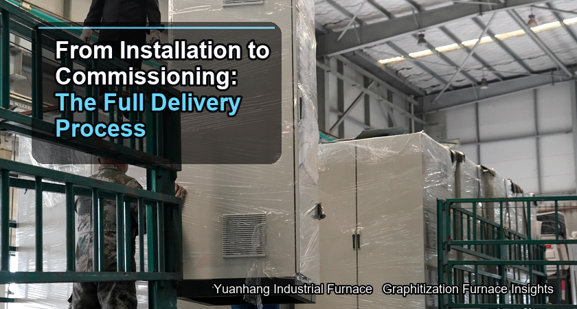 What is the installation and commissioning process for a graphitization furnace, from equipment arrival at the factory to successful production?